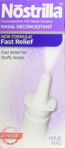 Nostrilla Nasal Decongestant Original Fast Relief 0.50 oz