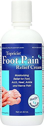 2 Packs of Topricin Foot Therapy Cream - 8 Oz