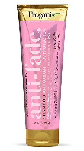 Proganix Vitamin B5 Anti-Fade Shampoo, Cherry Blossom, 8.5 Ounce