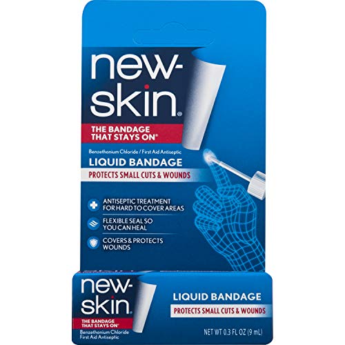 New-Skin Liquid Bandage, First Aid Liquid Antiseptic, Over 50 Applications, 0...