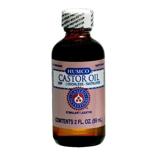 Humco Castor Oil Tasteless 2 oz