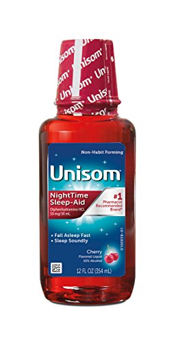 Unisom Liquid, Cherry, 12 Ounce