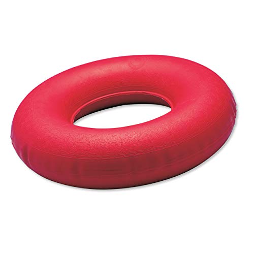 Carex, Inflatable Ring Cushion, Rubber, Durable and Easy to Clean, Reduces Discomfort from Sitting for Long Periods, Hemorrhoids, Tailbone or Coccyx Pain, Helps Avoid Pressure Sores