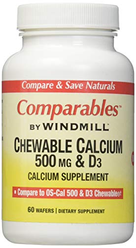 Calcium 500MG TABS CHEW WMILL Size: 60