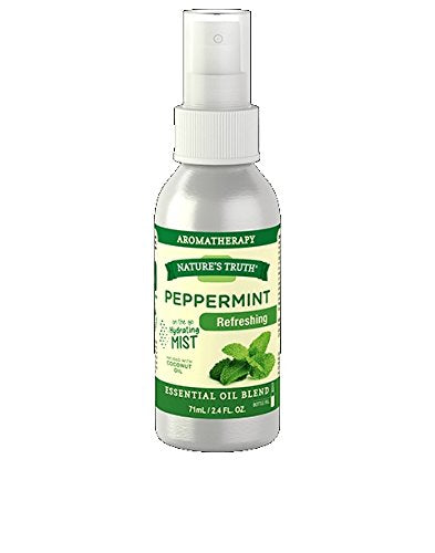 Nature's Truth Peppermint On The Go Hydrating Mist, 2.4 oz. Per Bottle (3 Pack)