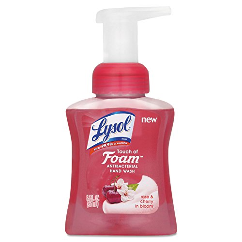 LYSOL Touch of Foam Antibacterial Hand Wash, Rose & Cherry in Bloom 8.50 oz