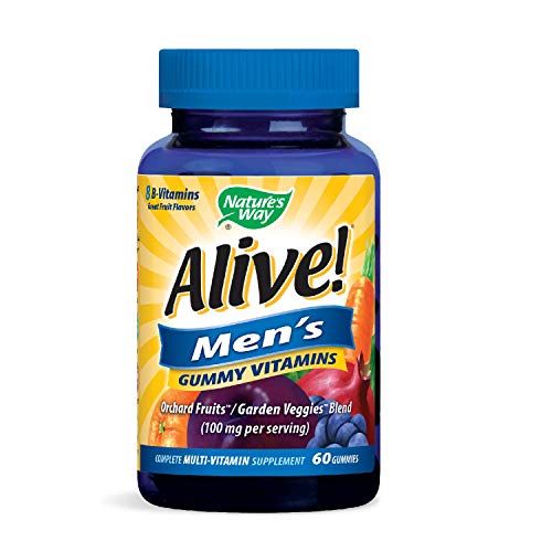 Alive Multivitamin Gummy Vitamins tablets, 60 Count