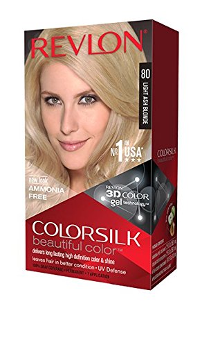 Revlon Colorsilk Beautiful Color, Light Ash Blonde, 1 Count