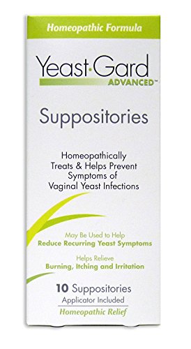 YeastGard Advanced 10 Vaginal Yeast Infection Feminine Suppositories