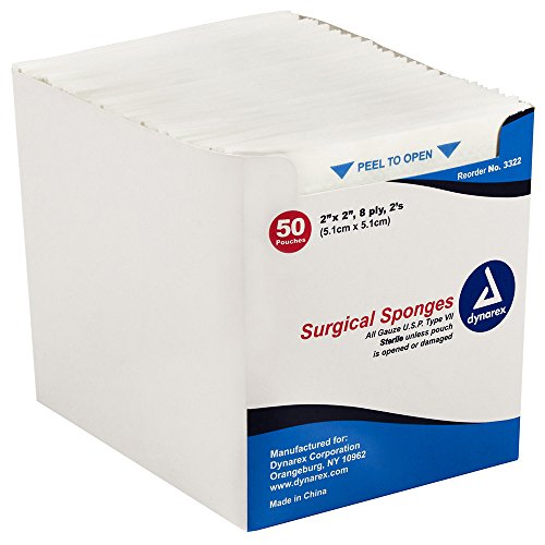 Sterile Gauze Sponges, 2