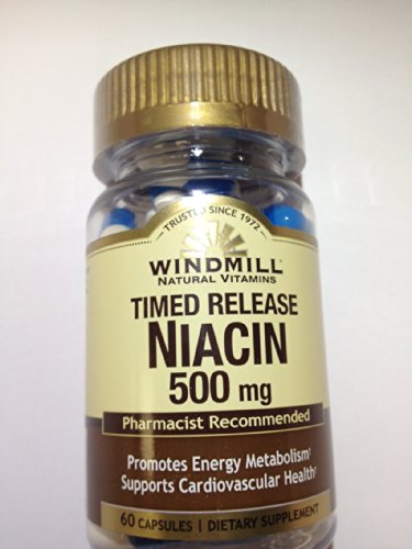 Niacin S/R CAPS 500 MG WMILL 60 CAPS