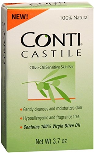 Conti Olive Oil Castile Bar Soap, 3.7 oz