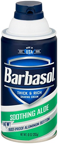 Barbasol Soothing Aloe Thick & Rich Shaving Cream 10 Oz