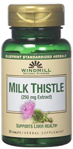 Windmill Milk Thistle 250 mg Tablets 30 Tablets