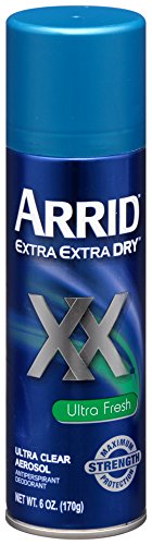 ARRID XX Ultra Clear Anti-Perspirant Deodorant Spray, Ultra Fresh 6 oz