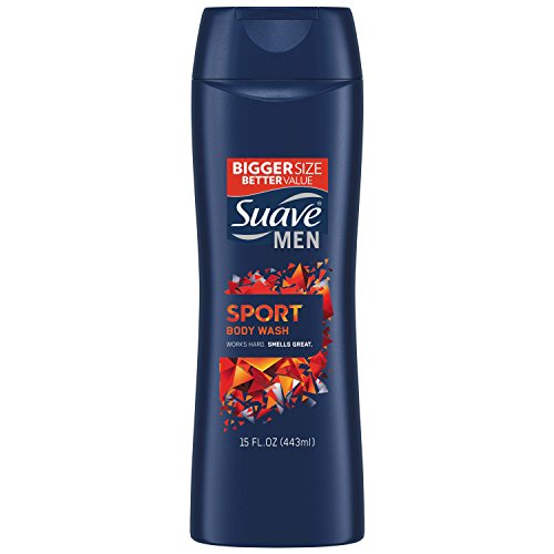 Suave Men Body Wash, Sport,15 oz