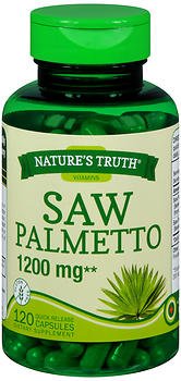 Nature's Truth Saw Palmetto 1200 mg Quick Release Capsules - 120 Capsules,