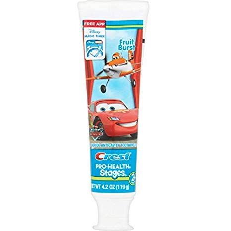 Oral-B Stages The World of Cars Toothpaste Fruit Burst 4.20 oz