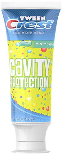 Crest Tween Cavity Protection Fluoride Toothpaste, Minty Breeze, 4.2 ounce