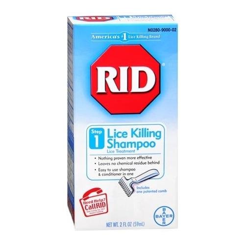 Rid Lice Killing Shampoo Step 1 2 OZ - Buy Packs and SAVE