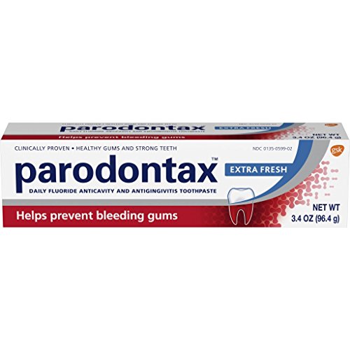 Parodontax Bleeding Gums Toothpaste, Extra Fresh, 3.4 Ounce