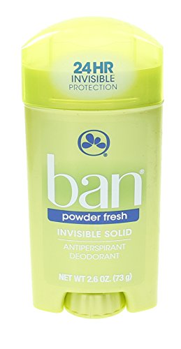 Ban Deodorant 2.6 Ounce Invisible Solid Powder Fresh (76ml)