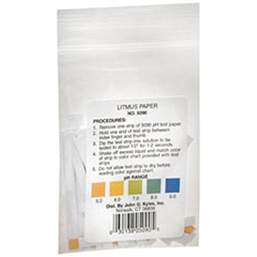 LITMUS PAPER W/COLOR CHART 50 STRPS