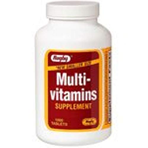 Multivitamins, 1000 Tablets, Watson Rugby