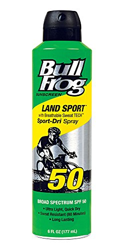 BullFrog Marathon Mist Continuous Spray Sunscreen SPF 50 6 OZ