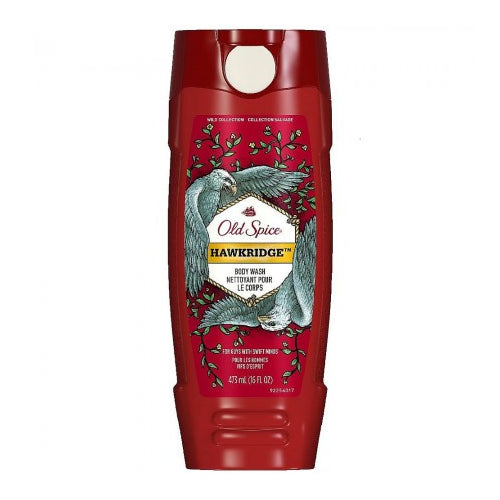 Old Spice Wild Collection Hawkridge Scent Body Wash, 16 Fluid Ounce