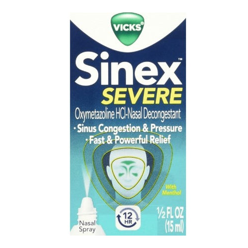 Vicks Sinex 12 Hour Decongestant Nasal Spray 0.5 OZ