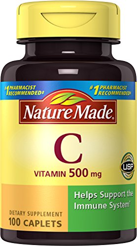 Nature Made Vitamin C 500 mg Caplets 100 Ct