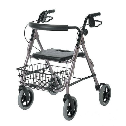 Guardian Envoy 480 Deluxe Rolling Walker - Rose