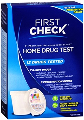 First Check Home 12 Drug Test 1 Each