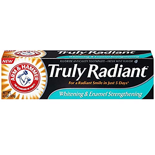 ARM & HAMMER Truly Radiant Bright & Strong Fluoride Anticavity Toothpaste Fresh Mint 4.3 oz