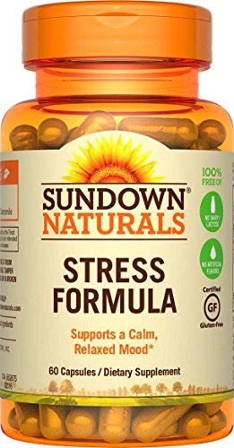 Sundown Naturals L-Theanine Stress Formula, 60 Capsules