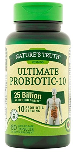 Nature's Truth Ultimate Probiotic 10-25 Billion Capsules, 60 Count