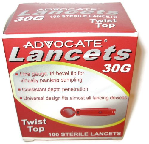 Advocate Lancets 30g Twist Top