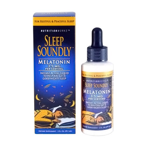 Sleep Soundly Melatonin, 2-Ounce Bottles