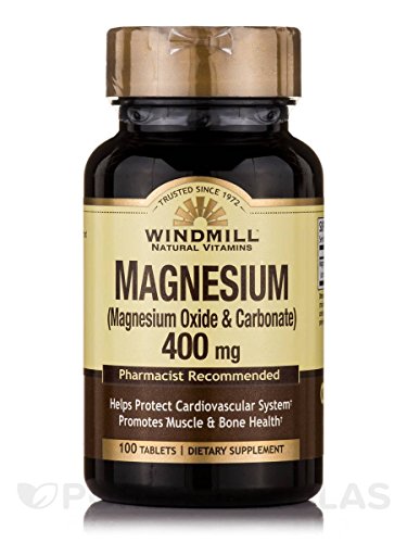 Windmill Vitamin Magnesium Oxide 400 mg - 100 tablets