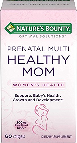 Nature's Bounty Prenatal Multi Healthy Mom, 60 Softgels