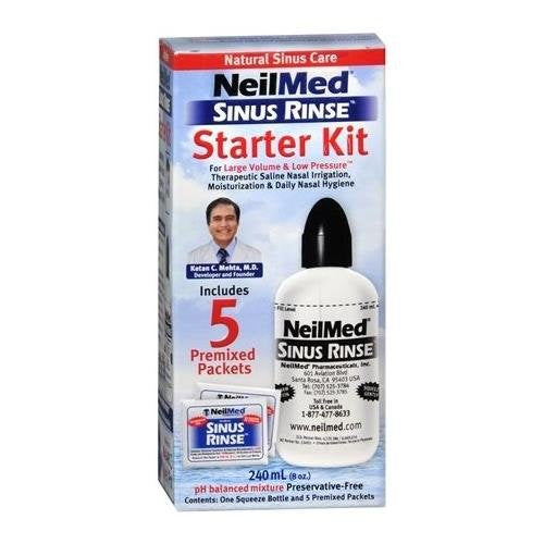 NeilMed Sinus Rinse Starter Kit 1 EA - Buy Packs and SAVE (Pack of 2)