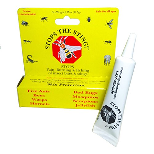 Stop the Sting All Natural Relief Insect Ointment, 0.37 oz. Tube