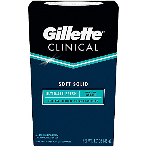 Gillette Clinical Anti-Perspirant Deodorant, Ultimate Fresh Advanced Solid 1.70 oz