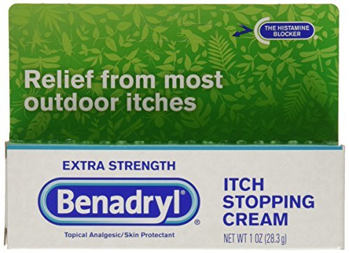 Benadryl Extra Strength Itch Stopping Cream, 1 Ounce - Buy Packs and SAVE