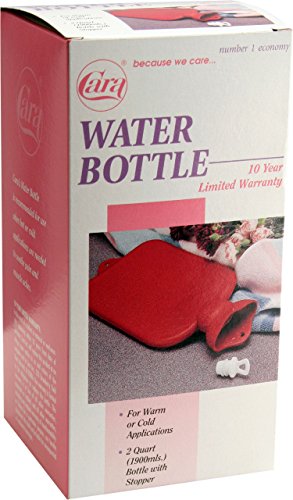 CARA Economy Hot Cold Rubber Water Bottle