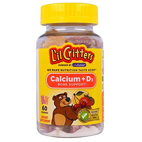 L'il Critters Calcium Gummy Bears With Vitamin D 60 Each-single pack