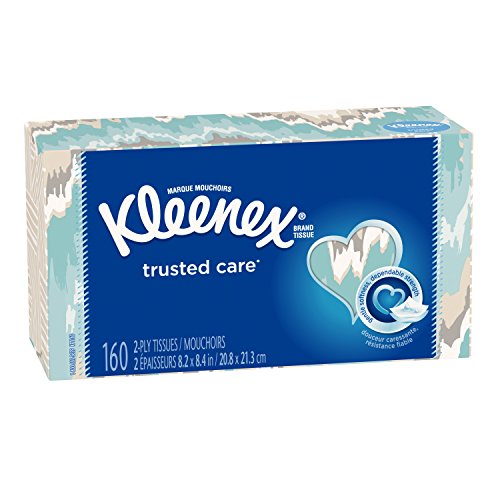 Kleenex White Facial Tissue, 160 ct