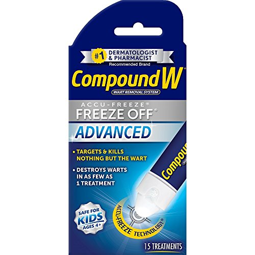 Compound W Freeze Off Wart Removal System | Accu-Freeze Technology | 15 treatments