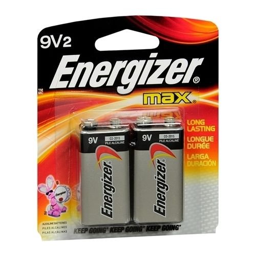 Energizer MAX Alkaline Batteries 9 Volt 2 EA - Buy Packs and SAVE